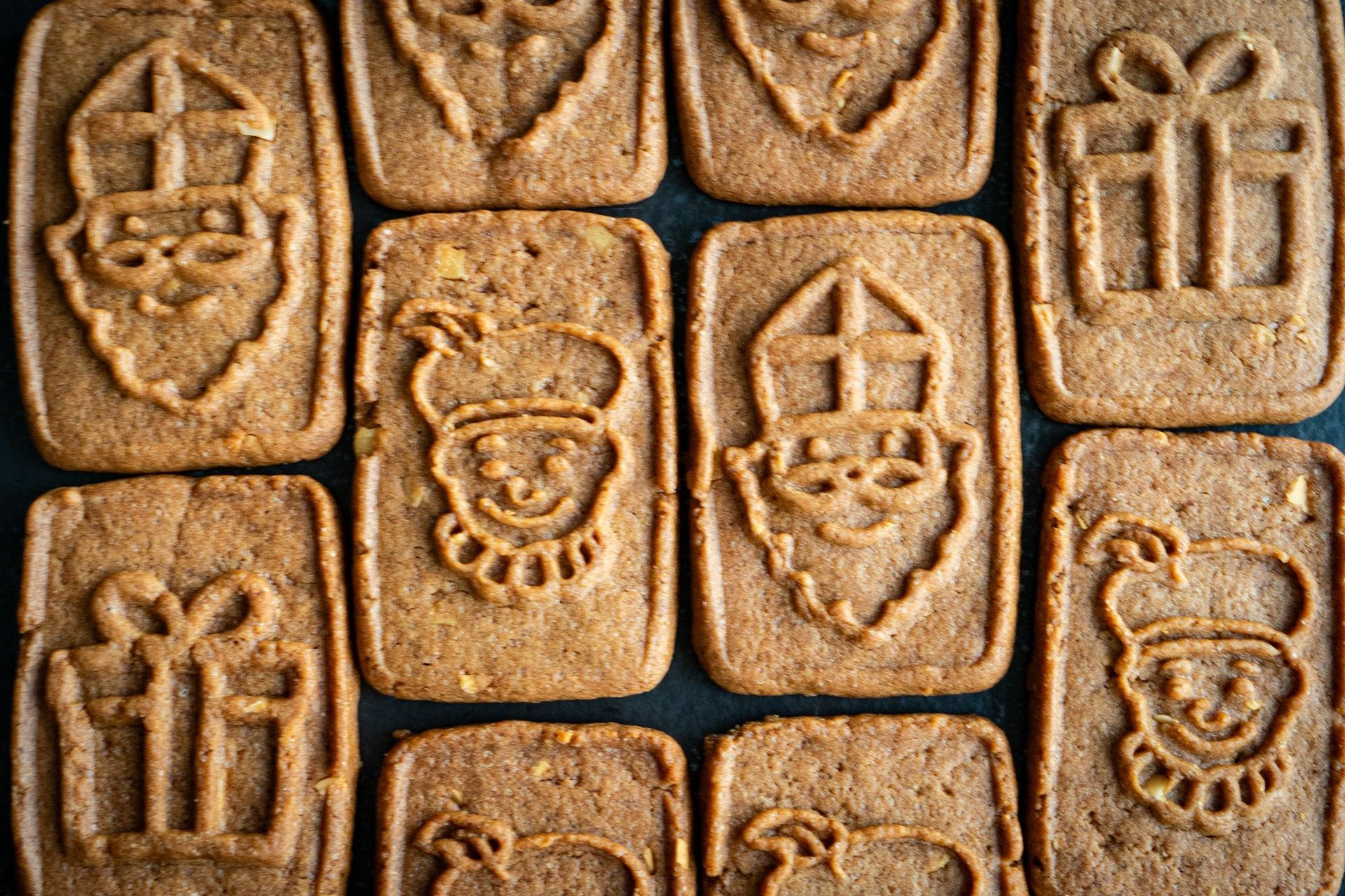 Sinterklaas speculaas koekjes