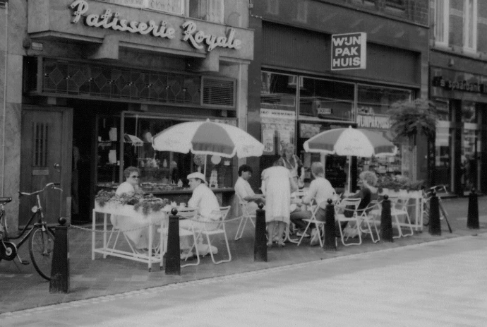 Historische patisserie van Koekjes Royale in Maastricht
