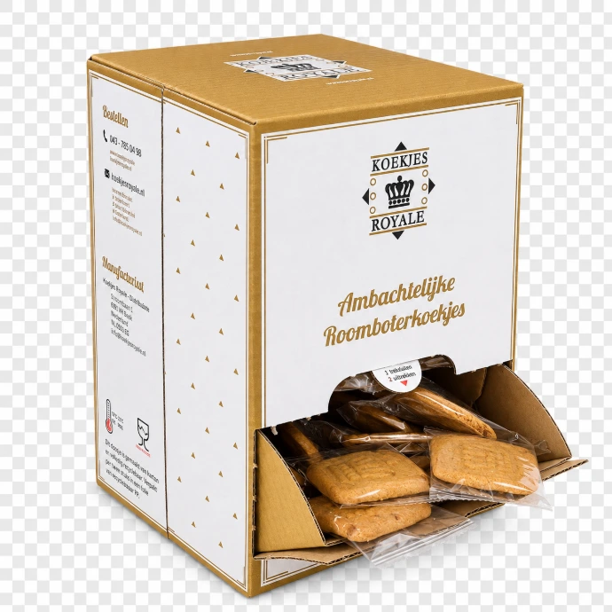 Koekjes Royale dispenserdoos