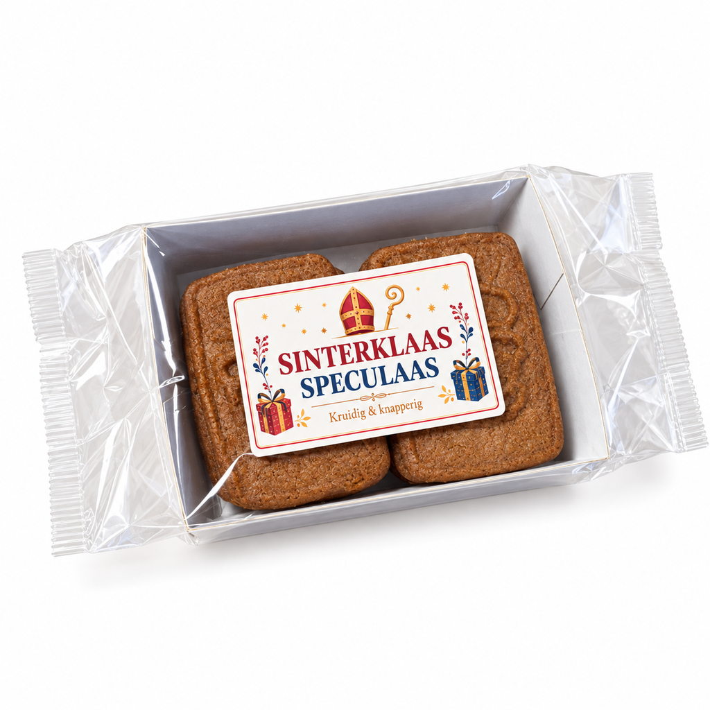 [K121.B1-WEB] Sinterklaas – Container with 10 speculaas cookies